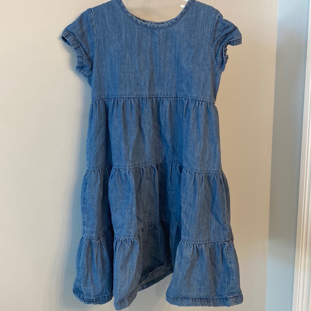 Hanna Andersson Chambray Twirl Dress